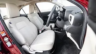 Swift Dzire interior
