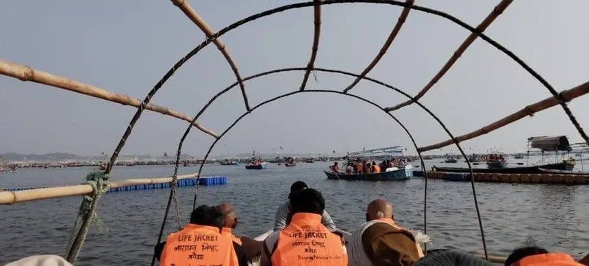 Boat at the Sangam